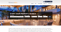Desktop Screenshot of homesatx.com